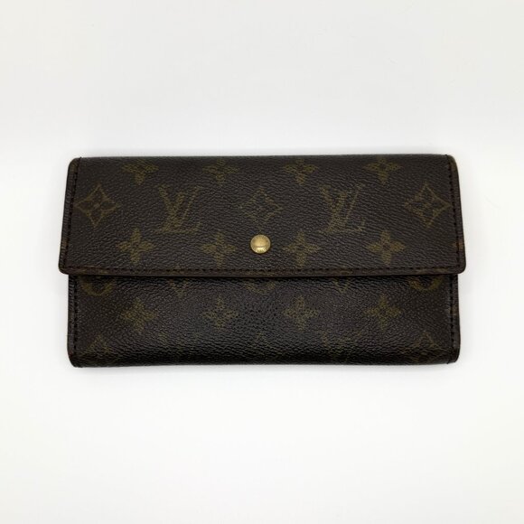 Louis Vuitton Porte-Trésor Monogram Canvas International Wallet - Picture 1 of 16